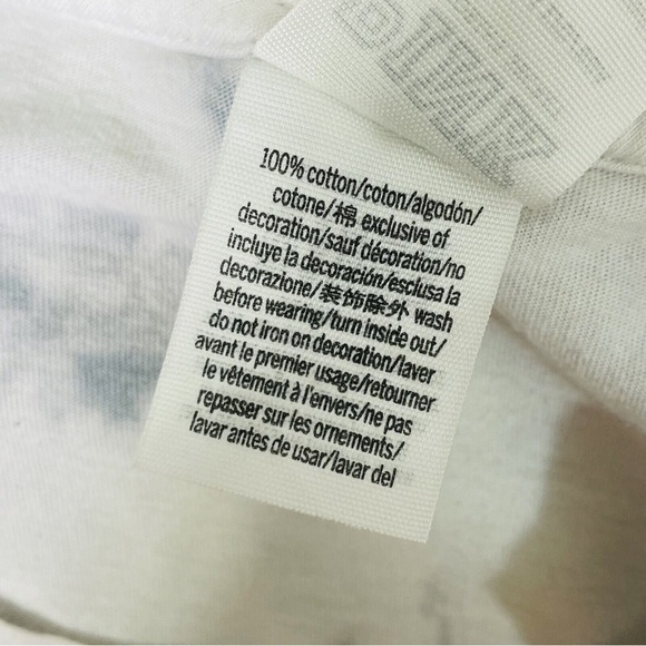 NWOT PINK VS Super Cute Tie Dye Long Sleeve Pullover T-Shirt Steel Blue SZ S - Picture 7 of 7